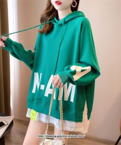 パーカー | プルオーバーレディース トップス 長袖トレーナー シンプル フード付 秋 冬 フード付き 切り替え 体型カバー 50代 40代 30代 フード おしゃれ 20代 春