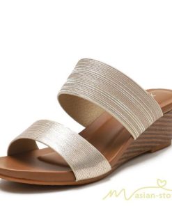 サンダル ミュール | サンダル レディース ウエッジサンダル 5cm サンダル ぺたんこ ハイヒール レディース 厚底 夏 歩きやすい お出かけ 大きいサイズ 快適 おしゃれ 痛くない