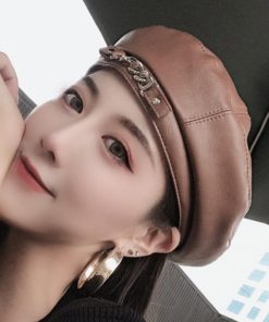 ベレー帽 | 帽子 レディース チェーン付き