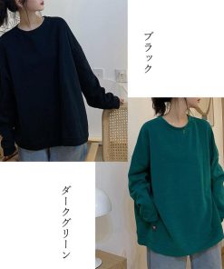 Tシャツ・カットソー | スウェットトレーナー 長袖 レディース