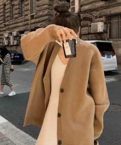 カーディガン | ニットレディース 中厚手