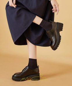 ローファー | 学生 女子 レディース 通学 通勤 学生靴 学校 軽量 パンプス 厚底 痛くない 編み上げ コスプレ 歩きやすい 学園祭 お出かけ 10代20代30代40代 デート