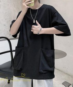 Tシャツ | メンズ 無地 カットソー 半袖 クルーネック カジュアル ポケット 半袖大きいサイズ 着回し 夏新作 サマー ルームウェア ゆったり トップス