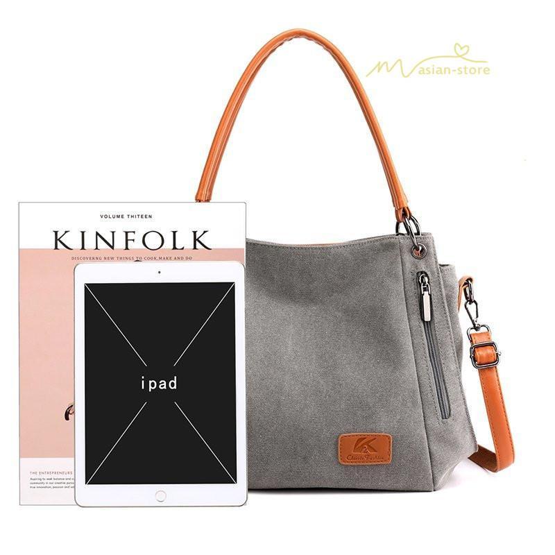 女性用バッグ | ショルダーバック レディースファッション トートバッグ 斜めがけ 肩掛け 通勤バッグ 軽い 大容量 手提げ 鞄 ポケット多い カジュアル 収納可 Bag ママバッグ