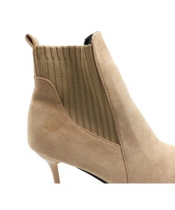 ショートブーツ | ショート丈 パーティー ブーティー ブーツ ハイヒール レディース スエード ファッション靴