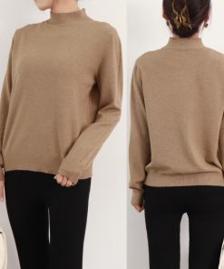 ニット・セーター | プチハイネックニットトップス レディース