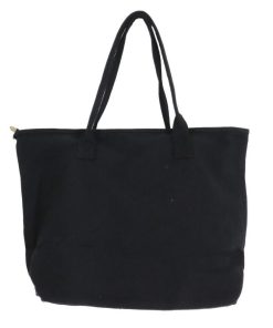 ハンドバッグ | カジュアル ファスナー付き トートバッグ キャンバス レディースバッグ 鞄 ロゴ