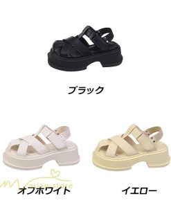 サンダル ミュール | サンダル レディース 履きやすい 夏 サンダル ストラップサンダル 厚底靴 歩きやすい 美脚 大人 新作 痛くない さわやか 大人 走れる 女性 夏向き シンプル