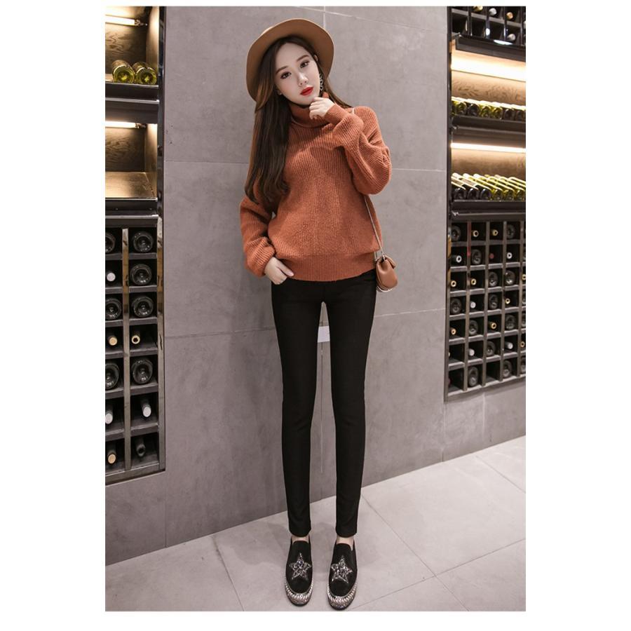 マタニティ | 短納期マタニティデニムパンツ ストレッチパンツ ロングパンツ ボアパンツ 裏起毛 保温 あたっか XXXLまで 妊婦服 調整できる ウエストゴム マタニティウェア