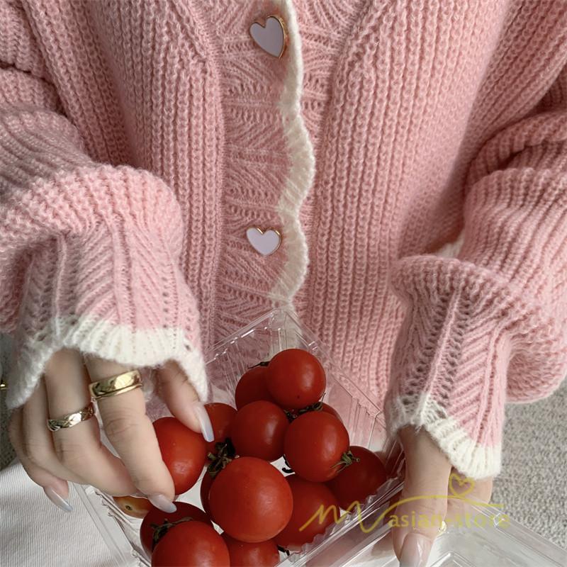 カーディガン | 2022秋冬ニットアウター レディース ニットニット セーター 長袖 羽織り フロントボタン 可愛い トップス 20代40代 通学通勤