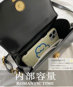 ショルダーバッグ | レトロショルダーバッグPUレザー2way