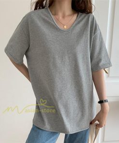 tシャツ・カットソー | Tシャツ ティーシャツ トップス カットソー レディース 春 夏 半袖 無地 綿 スリット 20代30代40代50代 お出かけ 体型カバー 通勤通学 着回し カジュアル 上品