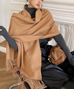 マフラー | ストール 大判 カシミヤタッチ