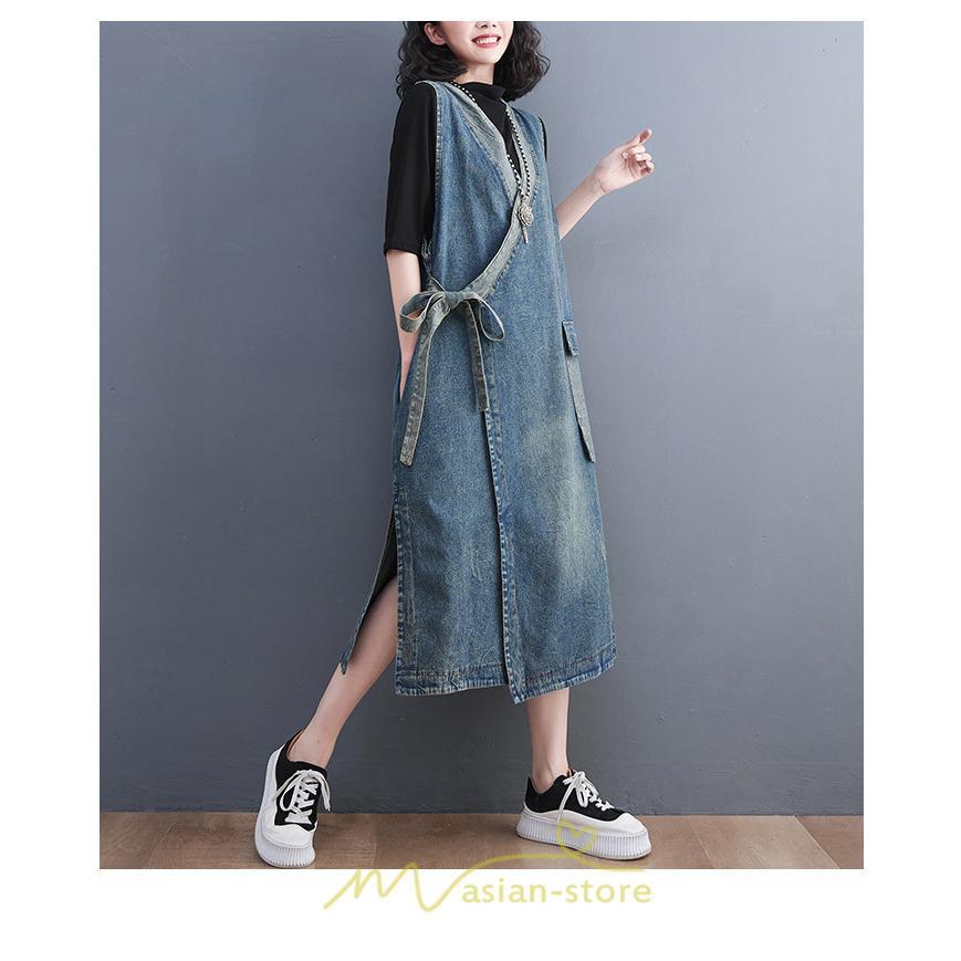 オーバーオール サロペット | サロペット レディース 春夏秋冬 オールインワン オーバーオール ワンピース 体型カバー デニム ロング丈 30代 20代 おしゃれ 大きいサイズ 40代