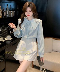 シャツ・ブラウス | ブラウス トップス プリーツ オフィスカジュアル 通勤 リボン付き レディース 韓国 ファッション 通学 カジュアル エレガント 優雅 OL オシャレ 通勤 上品 細身