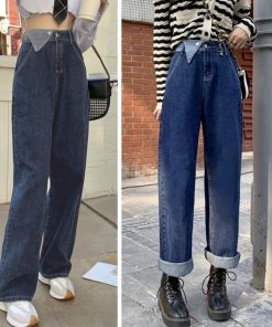 デニム | ワイドパンツ ハイウエスト 韓国