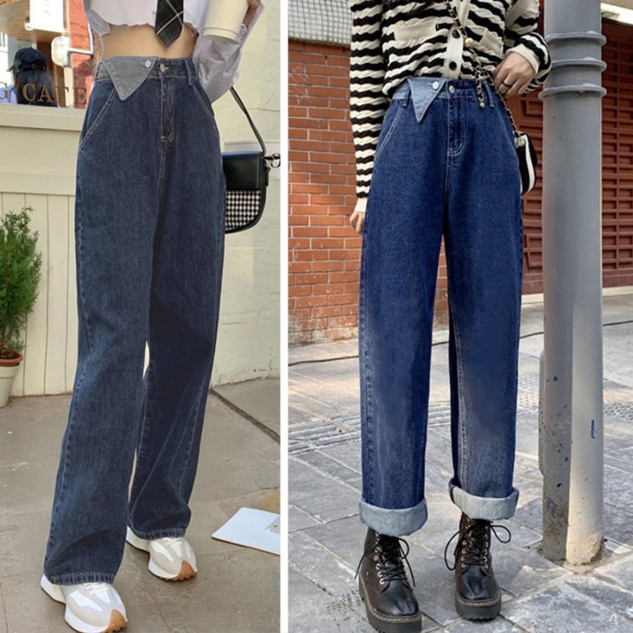 デニム | ワイドパンツ ハイウエスト 韓国