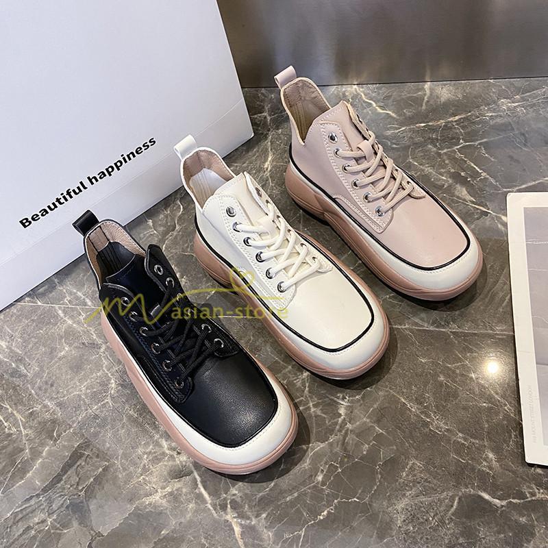 スニーカー | スニーカー レディース レディースシューズ ローカット 靴 厚底 ダッドウォーキングシューズ Pu革 厚底靴 美脚 厚底スニーカー 歩きやすい