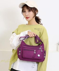 女性用バッグ | ショルダーバッグ レディース 防水 多機能 ポケット沢山 肩掛け 収納 軽量 バッグ Bag 鞄 ママかばん 大人 お出かけ 20代30代40代 収納 通学通勤