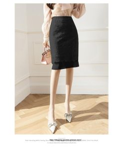 スカート | レディース ミモレ丈 ひざ丈 膝丈 レース タイトAライン キレイめ 着痩せ フェミニン 通勤 通学 20代 30代 40代 結婚式 秋服 50代 発表会