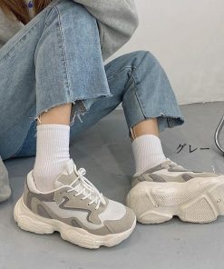 ショートブーツ | ダッドスニーカー レディース 韓国風