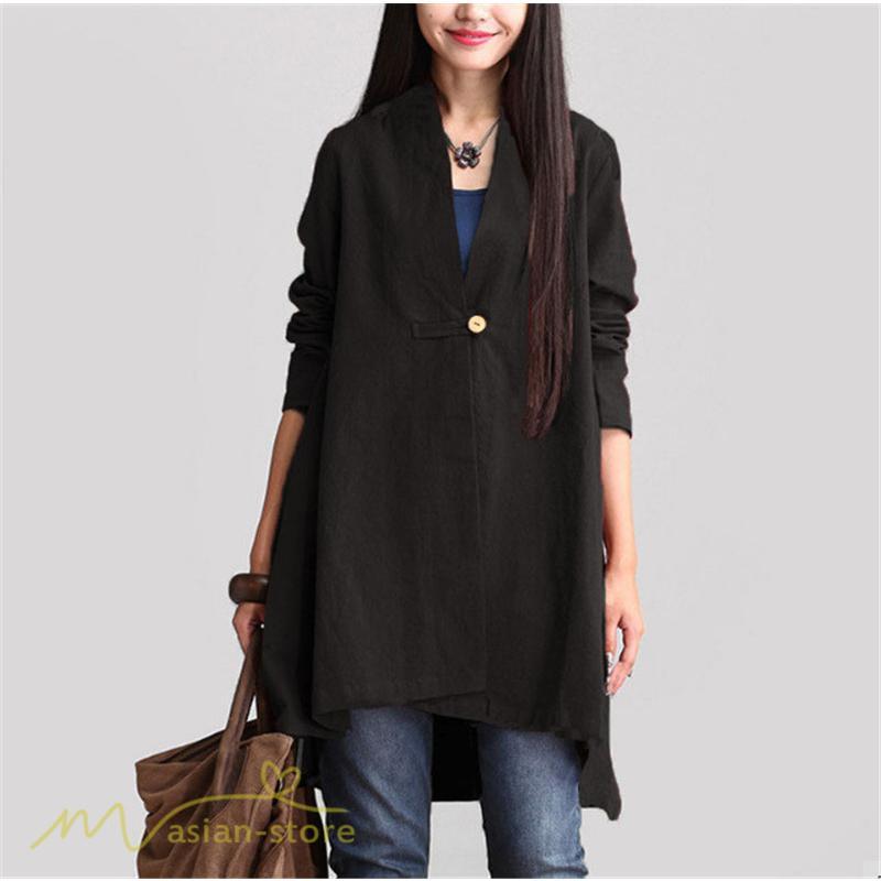 コート・ジャケット | コード レディース 秋 アウター きれいめ 大きいサイズ 長袖 Vネック 40代 50代 秋コーデ ジャケット ノーカラー 30代 シンプル 着回し 20代 前開き ゆったり