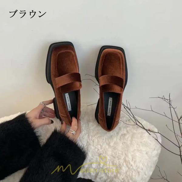 ローファー | パンプス レディース フラットシューズ 靴 レディース 春 夏 秋 冬 2022秋冬 20代30代40代50代 新作 痛くない 送料無料 スクエアトゥ