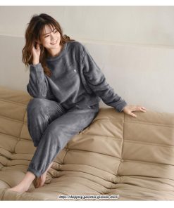 セットアップ | ルームウェアルームウェア秋冬 ボアルームウェア レディース 部屋着 パジャマスーツ ナイトウェア 暖か ナイトウェア 50代 20代 30代 40代