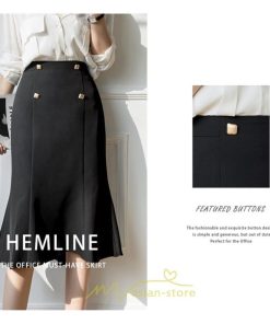 スカート | フリルひざ丈 膝丈 おしゃれ かわいい レディース ボトムス きれい ハイウエスト Aライン 上品 エレガント OL 通勤 レトロ デート オフィス