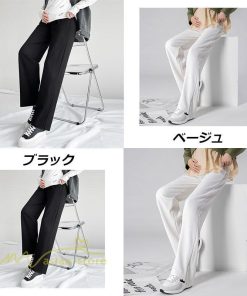 パンツ レギンス | マタニティパンツ レディース ボトムス 無地 きれいめ ママ サマー 大きいサイズ ローウエスト ワイドパンツ 体型カバー お出かけ 春 上品 マタニティウェア 秋