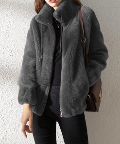 ジャケット・ブルゾン | ボアジャケット レディース 起毛ブルゾン