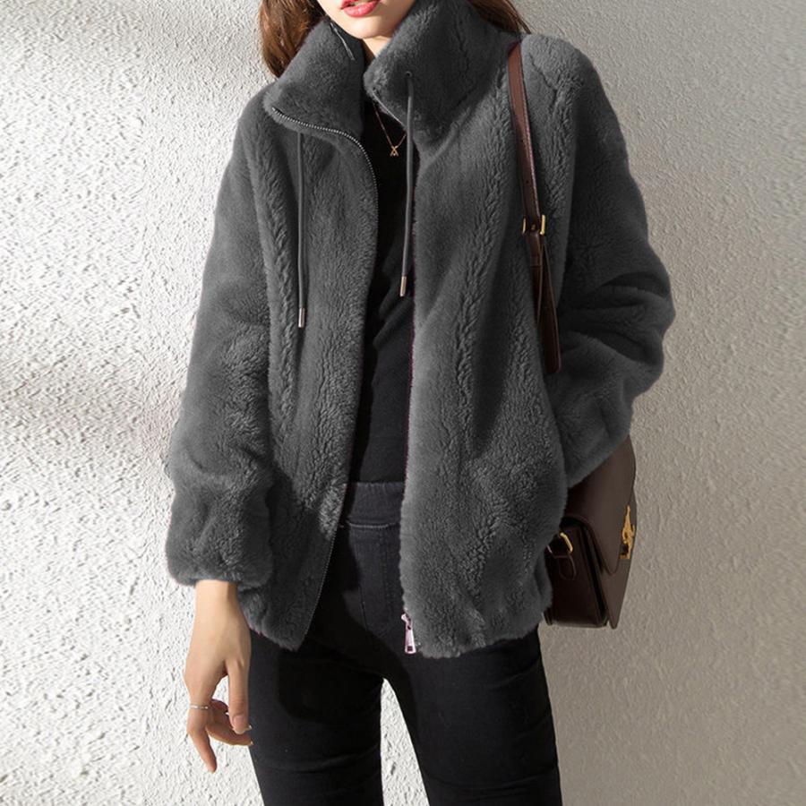 ジャケット・ブルゾン | ボアジャケット レディース 起毛ブルゾン