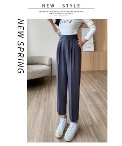 チノ・テーパード・ジョガー・スキニーパン | テーパードパンツ パンツ レディース ボトムス 美脚 楽ちん 体型カバー 無地 ハイウエスト お出掛け ロング 脚長 送料無料 高見え 綺麗 細見え