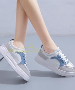 スニーカー | スニーカー レディース レディースシューズ ローカット 靴 フラットシューズ ぺたんこ ウォーキングシューズ Pu革 厚底靴 歩きやすい 厚底スニーカー 美脚