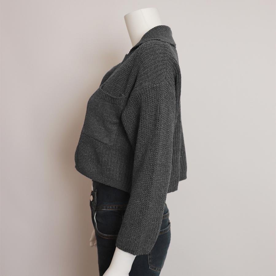 カーディガン | ショート丈ニット トップス