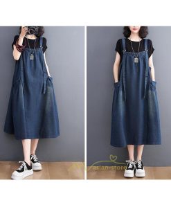 オーバーオール サロペット | デニム サロペット スカート オーバーオール ジャンパースカート レディース ワンピース 春 夏 秋 冬 20代 30代 大きいサイズ おしゃれ 40代 50代