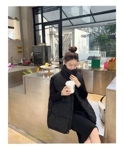 ベスト | ダウンレディース 無地 スタンドネック 中綿きれいめ シンプル 大きいサイズ ノースリーブ 韓国風 20代 50代 秋冬コーデ 40代 30代 大きいサイズ