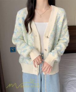 カーディガン | 2022秋冬ニットアウター レディース ニットニット セーター 長袖 羽織り フロントボタン 可愛い トップス 通学通勤 20代40代