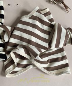 衣装 服 | 子供服 長袖Tシャツ キッズ 男の子 女の子 ロンT トップス 長袖 コットン 春 秋 カジュアル ボーダー柄 ナチュラル 可愛い 男女兼用