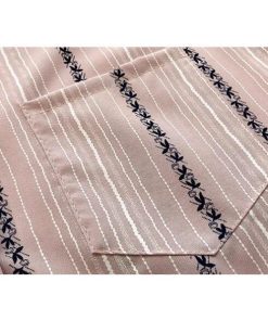 シャツ・ブラウス | 七分袖ブラウス レディースシャツ ストライプ プルオーバー 可愛い スリム ピンク 夏服 女の子 ストリート カジュアル 通勤 ブラウス かわいい 通学