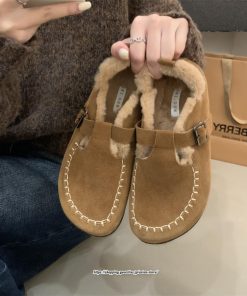 ローファー | モカシン レディース モカシンシューズ カジュアルシューズ 内ボア ファー シンプル ぺたんこ 秋 冬 柔らかい あったか 痛くない もふもふ 2022新作