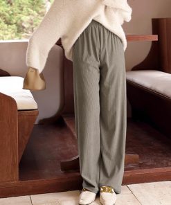 ワイドパンツ | セミハイウエスト 美脚