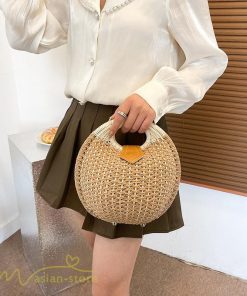 女性用バッグ | トートバッグ レディース 軽い カゴバッグ 2022 おしゃれ かごバッグ 夏 サマーバッグ バッグ 女性 旅行 ストローバッグ 手編み 軽量 大容量