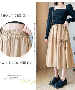 スカート | フレア フレアマキシ ロングコットン ウエストゴム マキシロング夏 秋服 ナチュラル 夏服