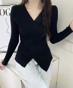 ｔシャツ・カットソー | リブカットソー レディース 秋 秋服 トップス 長袖 ロングスリーブ リブ カットソー 綿混 秋コーデ インナー タイト 伸縮性 ショート丈 スリム ニットソー