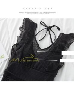 水着 | レディース ワンピース 20代 30代 40代 体型カバー ぽっちゃり 露出控えめ 黒 セクシー キャップ付 温泉お洒落 激売れ 可愛い リゾート 冬物 夏物