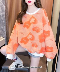 パーカー | プルオーバー レディース トレーナー 長袖 トップス 秋 冬 体型カバー 50代 40代 30代 20代 カジュアル 花柄 ゆったり シンプル おしゃれ ワイド