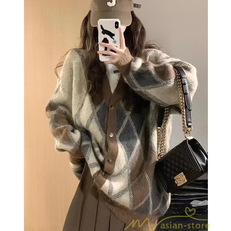 カーディガン | ニットレディース 2022秋冬 羽織り ニット アウター セーター フロントボタン 長袖 通学通勤 秋ニット 大人 トップス 20代50代