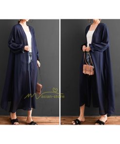 カーディガン | ロング 薄手 アウター 長袖 ロングきれいめ 紫外線対策 サマー ゆったり シフォン 韓国ファッション 20代30代40代50代 冷房対策