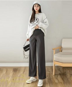 パンツ レギンス | マタニティパンツ ワイドパンツ レディース 着痩せ 上品 マタニティウェア 妊婦着 日常感 春 夏 秋 新作 産前 マタニティ 無地 ゆったり ウエスト調整 妊婦服